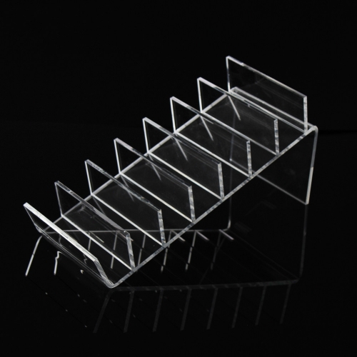 7 Stairs Acrylic Wallet Display Stand