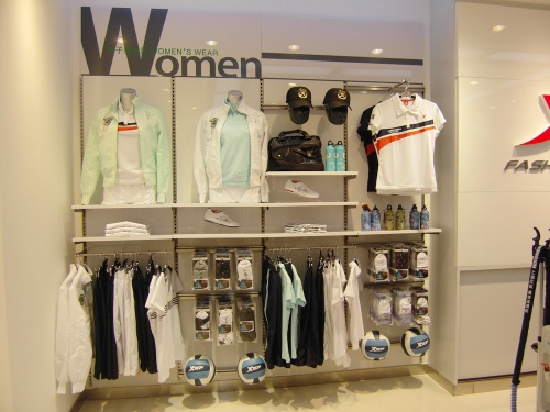 Custom Slatwall Display for Store