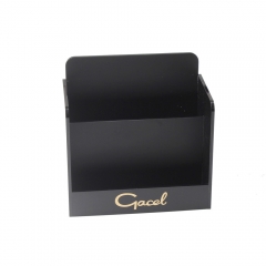 Frosted Black Acrylic Display Box for Gel Cushion