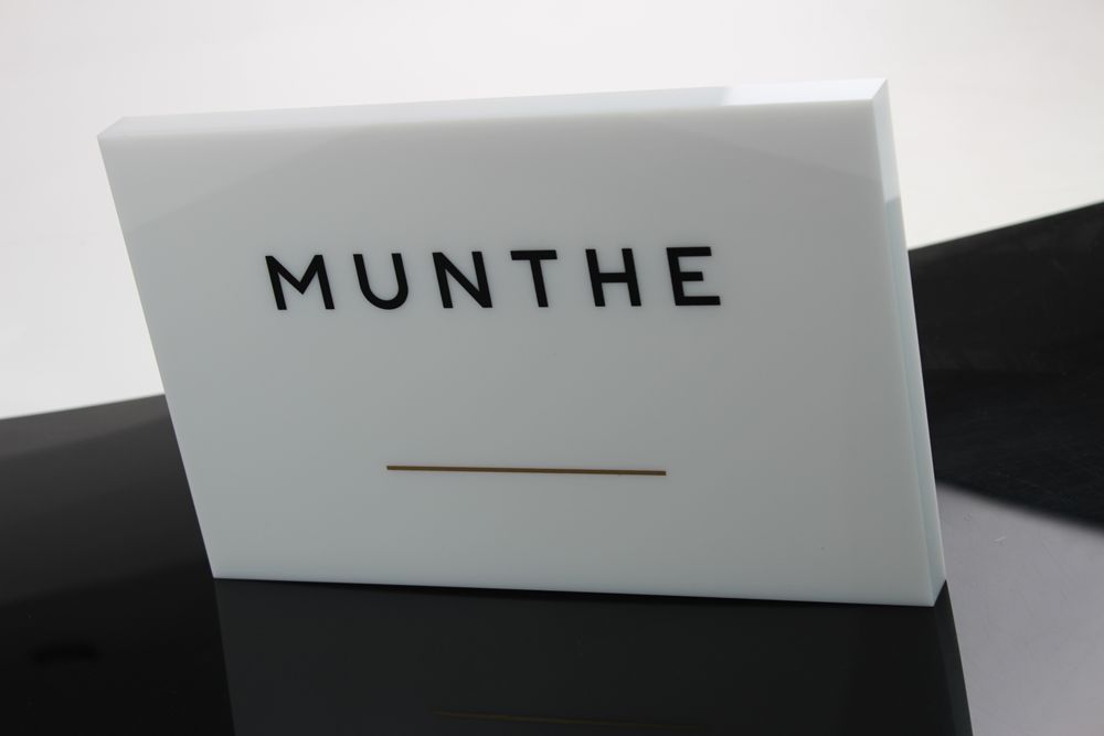 Acrylic Block with Logo