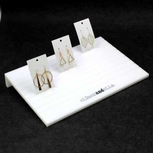 Custom Acrylic Earring Card Display Stand