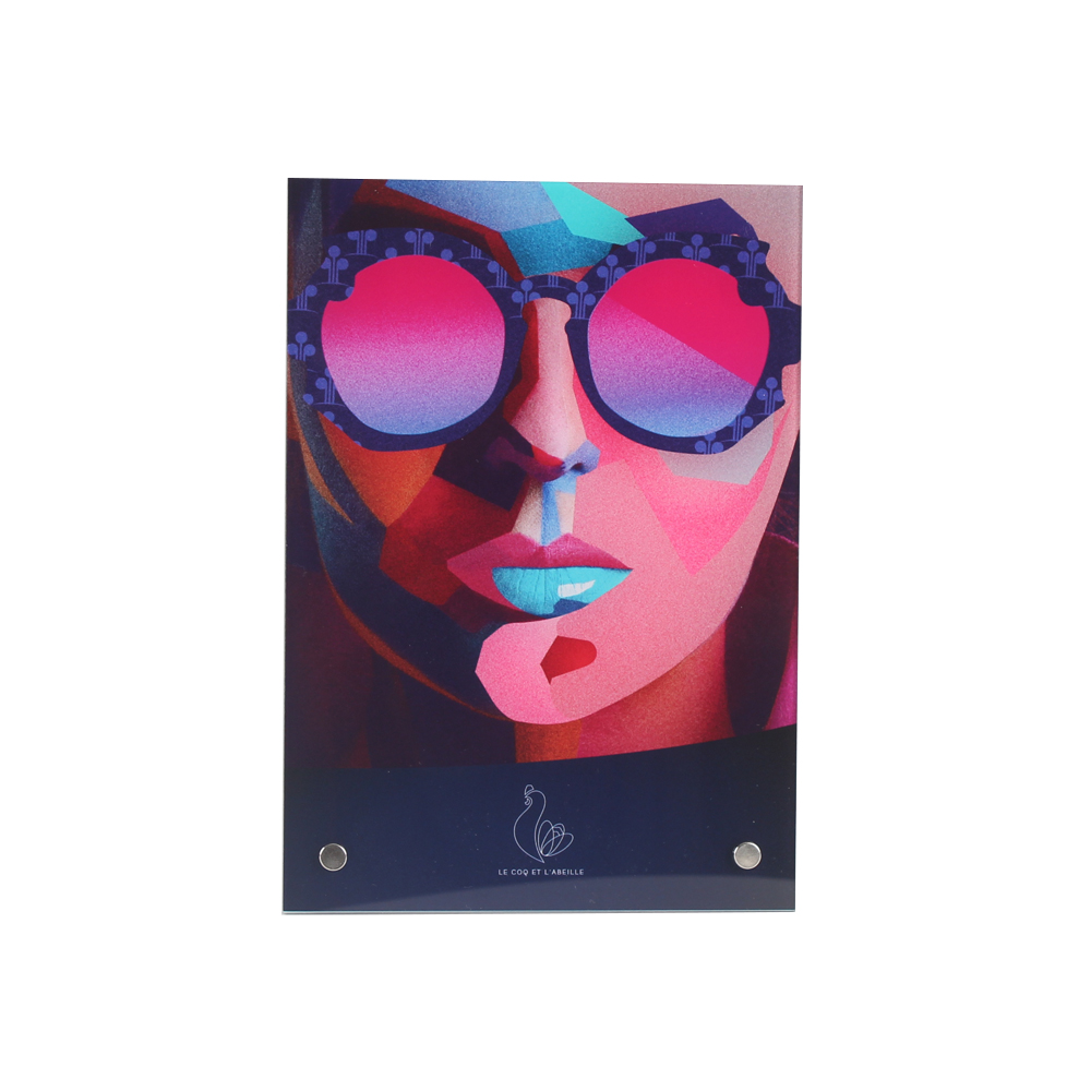 custom printing acrylic poster