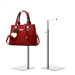 Silver Purse Stand - Stylish Display for Your Bag Collection
