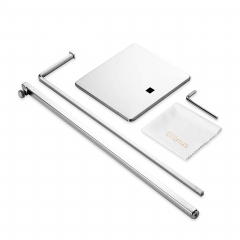 Chrome Purse Display Stand - Elegant Tabletop Organizer