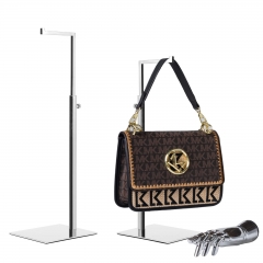 Silver Purse Stand - Stylish Display for Your Bag Collection