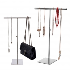 Chic and Functional Tabletop Purse Display Stand for Boutiques and Stores