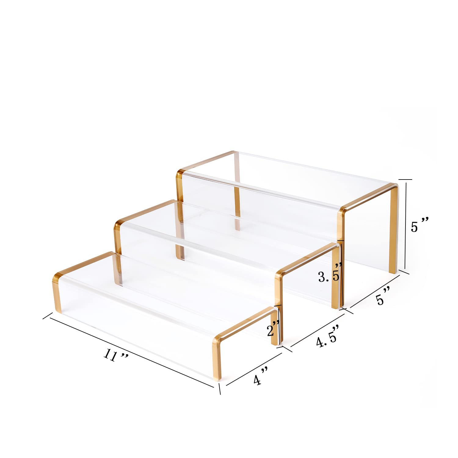 Clear Acrylic heightened Display Stand 