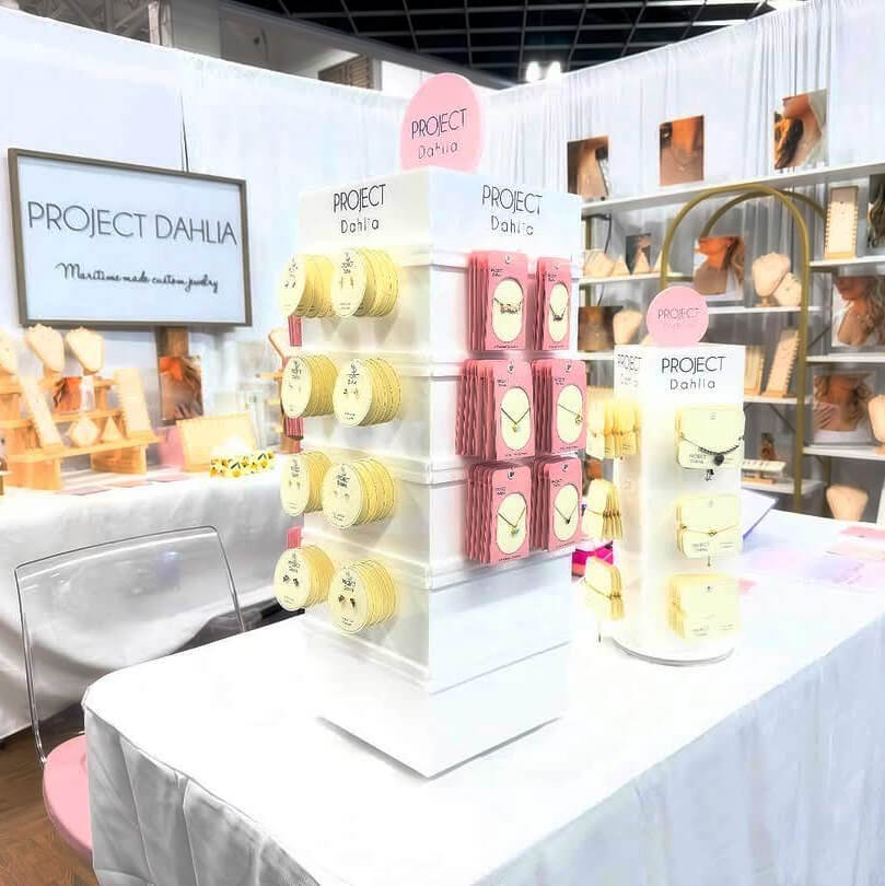 rotating display stand for jewelry