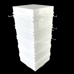 Rotating Acrylic Peg Display Stand